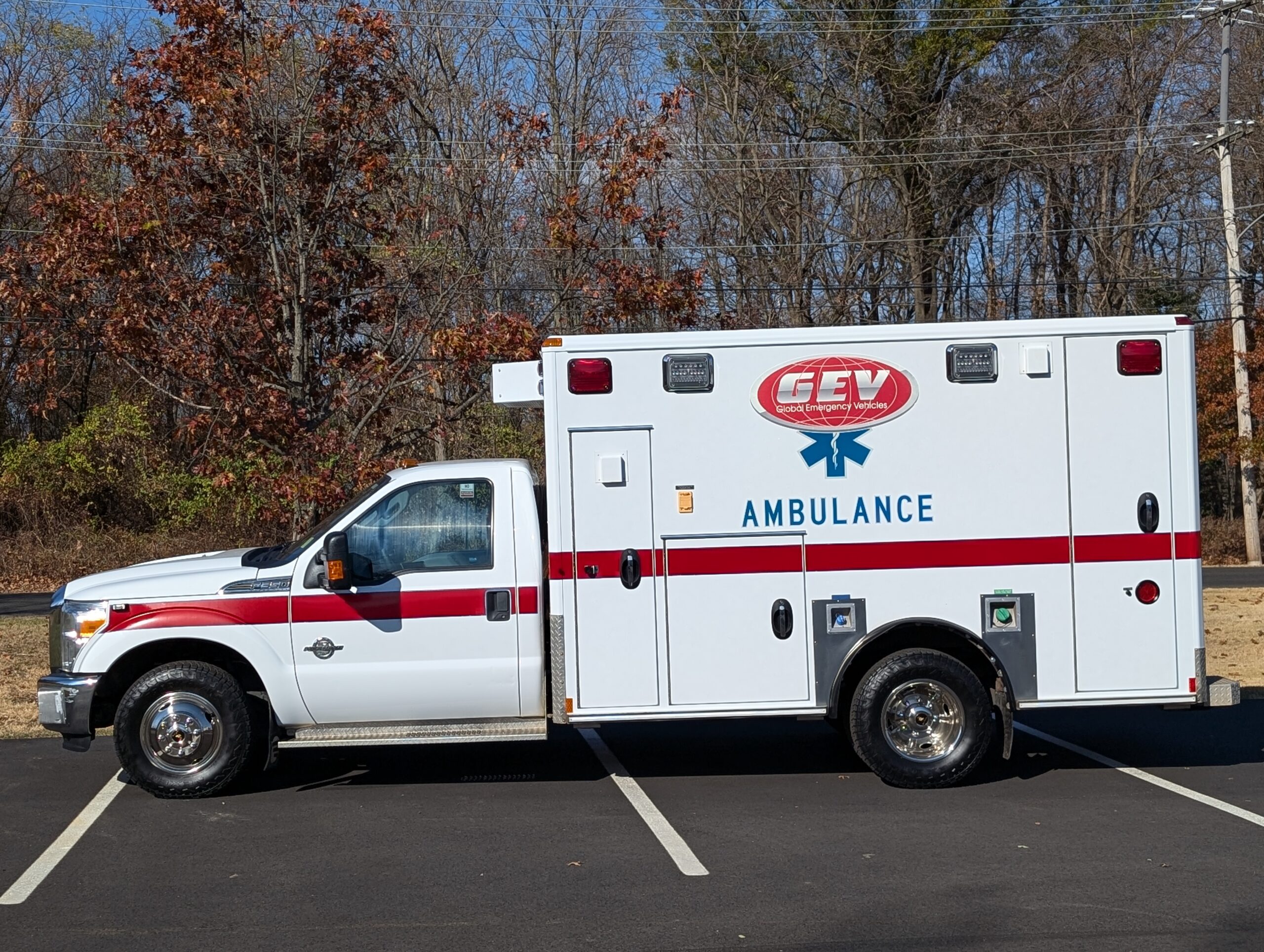 2016 Ford F-350 Type I Ambulance for Sale - GEV #2776